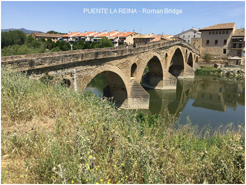 Puente de la Reina, 2,000 year-old bridge still functioning