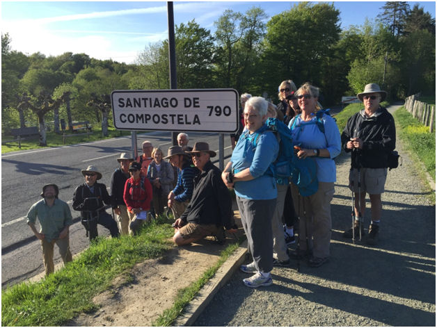Second day on the Camino