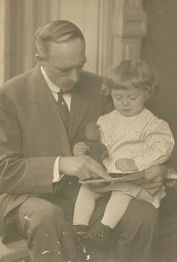 Father S. B. and son Richard B. Qvale.