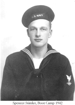 Spencer Stimler, Boot Camp, 1942.