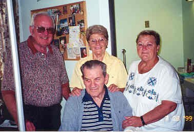 Spence Stimler, Marge Randall, Helen Hengel and Joe Stimler, 1999