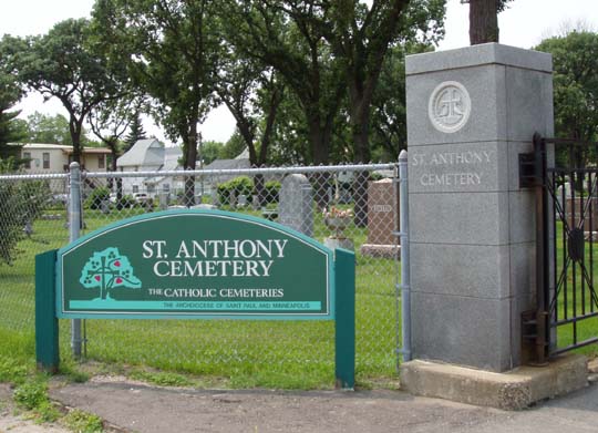 St. Anthony of Padua Cemetery, Minneapolis, Hennepin County, Minnesota