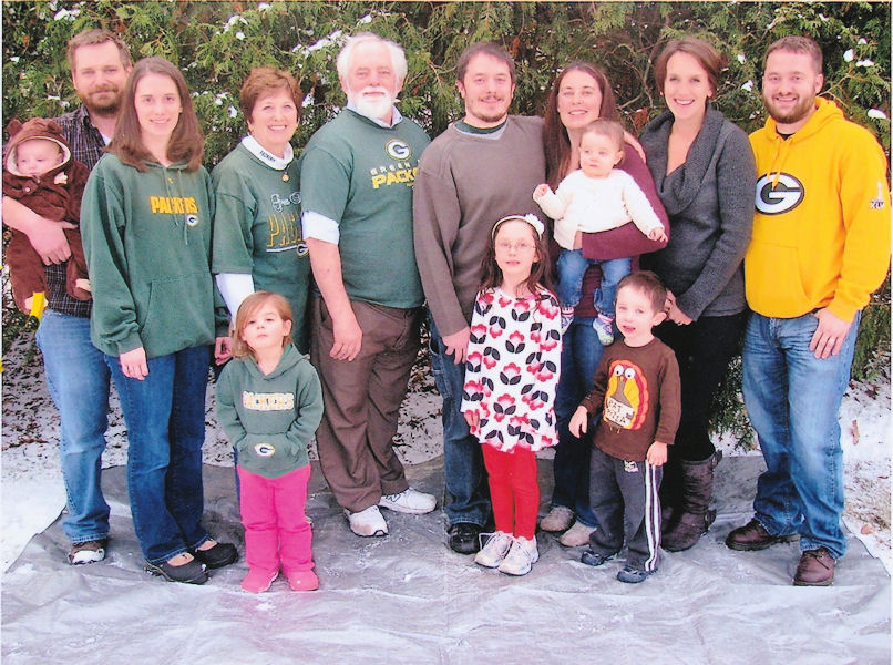 Fred and Cathie Steffen Family, 2013