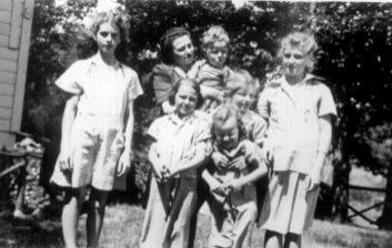Helen, Osceola, Marie and Gilbert Stimler with Marie Stimler Parent, Helen Hamer and Mary Ann Sauer.