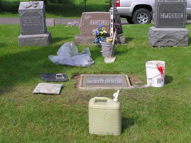 Stan Hanson and Martha Munson (née Kampa) Wedding