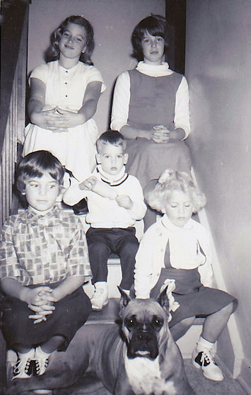 Stimler kids, November 1963, Ottawa, Ontario, Canada