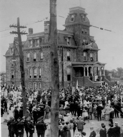 Dedication of the Boys' High School, September 8, 1922.
