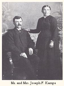 Mr. and Mrs. Joseph F. Kampa.