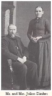 Mr. and Mrs. Julius Dierkes.