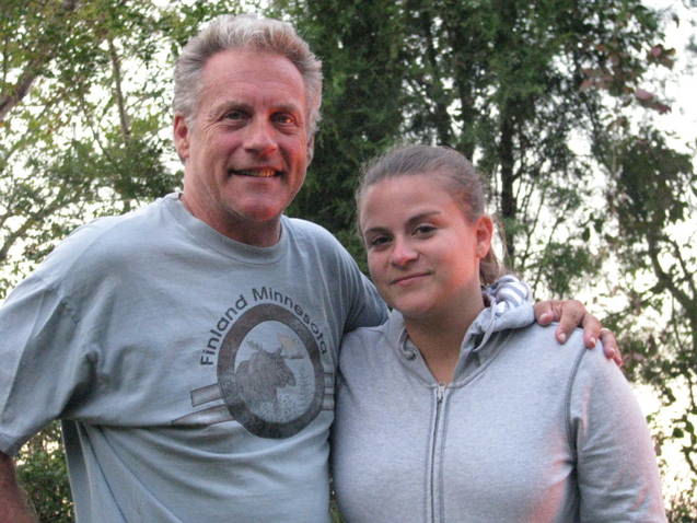 Tom Bartek and daughter Tamara Bartek Ellett