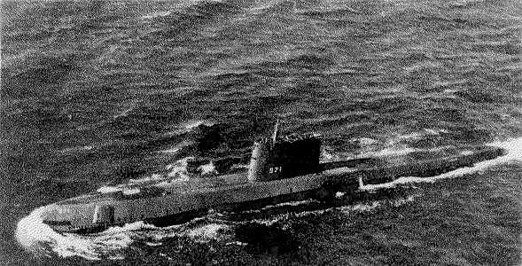 U.S.S. Ronquil (SS-396).