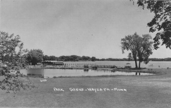 Park Scene, Wayzata, Minnesota
