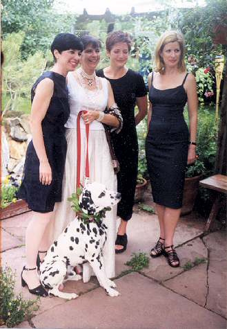 Liz (Elizabeth) Berg, Maddie (Madeleine) O'Connell, Katie (Catherine Sienna) Viet and Mary Weber.