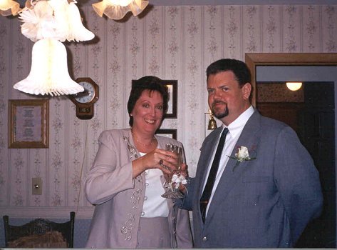 Carol Kampa Buczak and Tim Buczak, September 1, 2000.