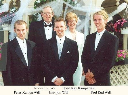 Rodean and Joan Will Family
